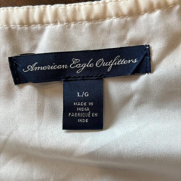 American Eagle Cream Top Size Large - Picture 8 of 9